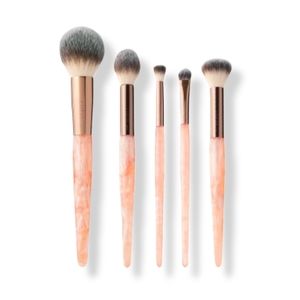 LUXIE Rose Quartz Glimmer Make-Up Brush Set